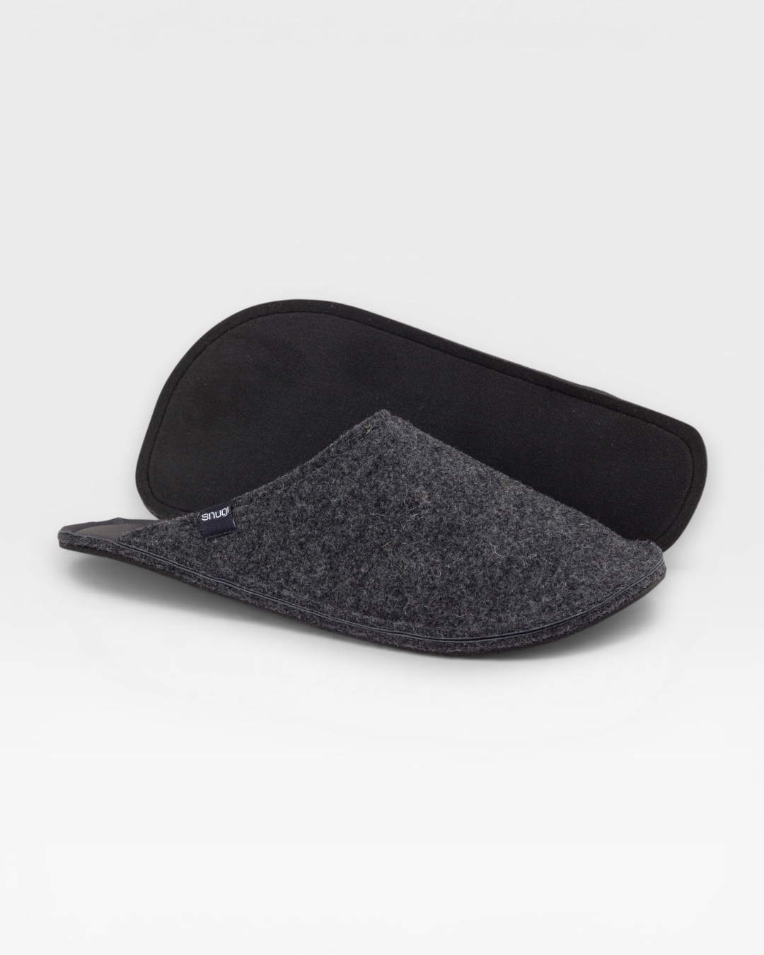 Pantofole da uomo in feltro Grigio scuro