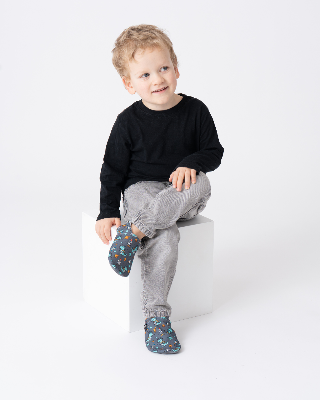 Scarpe barefoot Dino spaziale