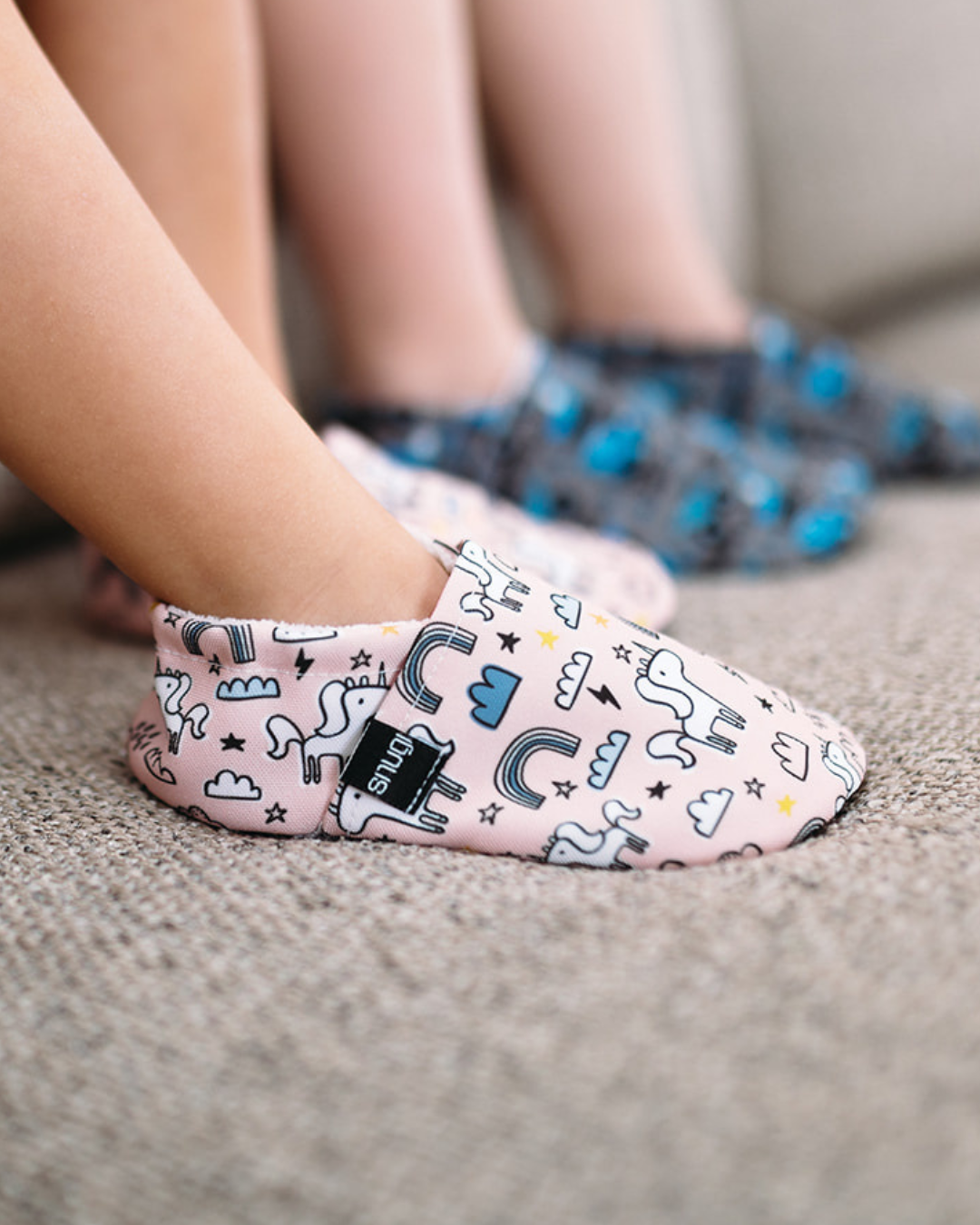 Pantofole barefoot Unicorno