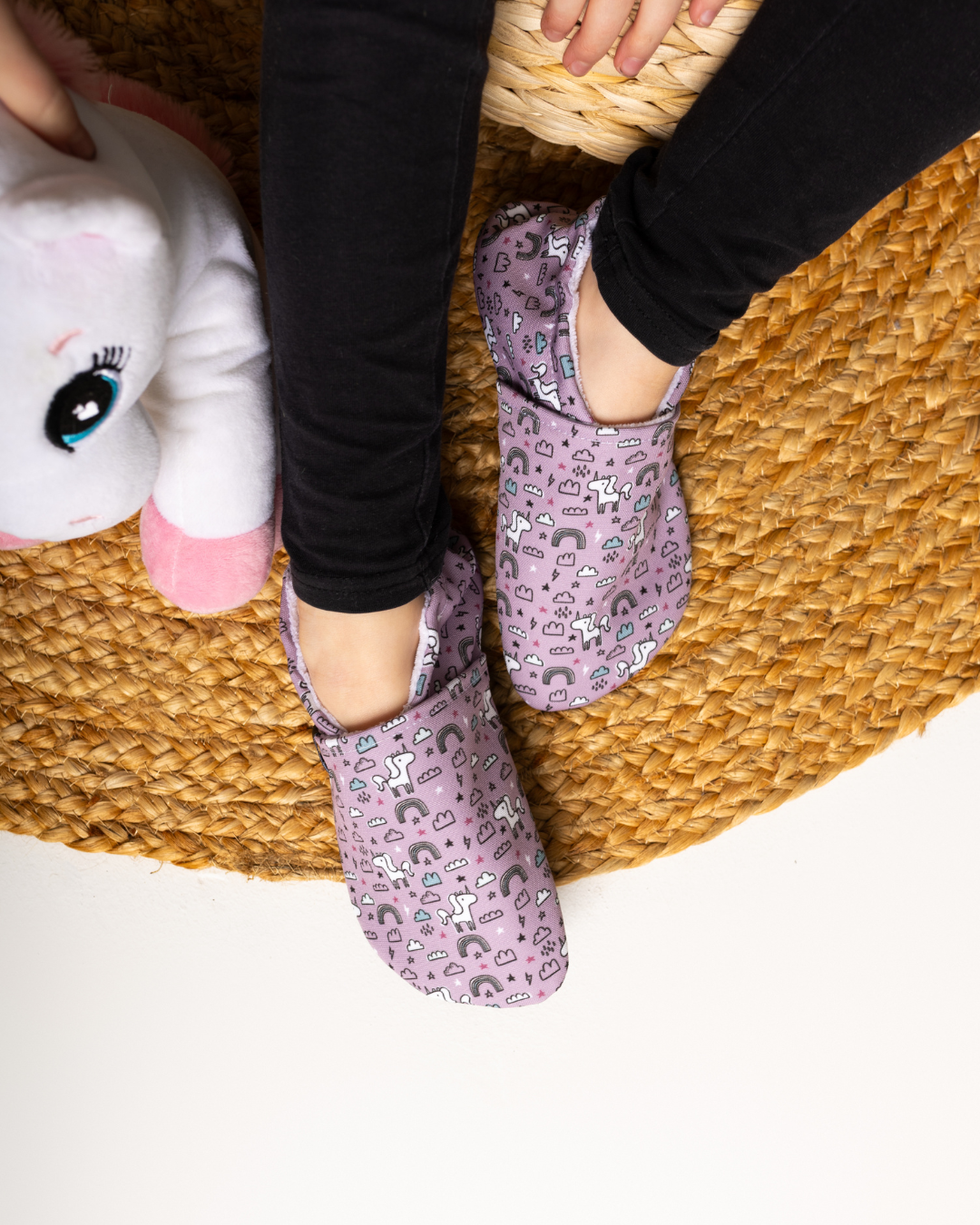 Scarpe barefoot Unicorno perla