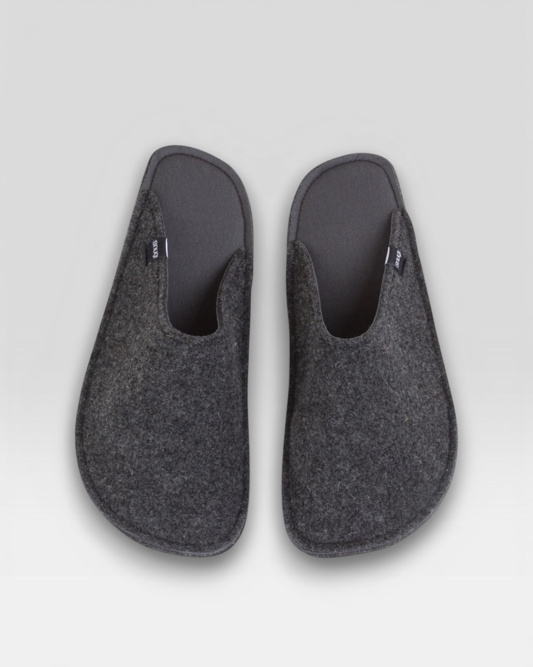 Pantofole da uomo in feltro Grigio scuro