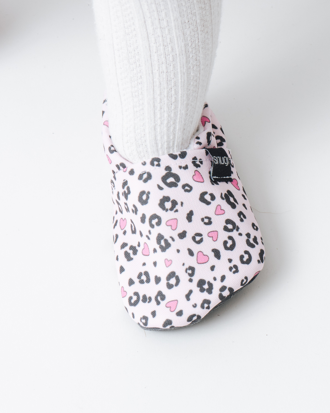 Scarpe barefoot Cuori leopardati