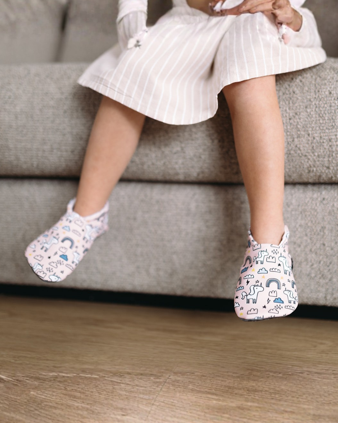 Pantofole barefoot Unicorno