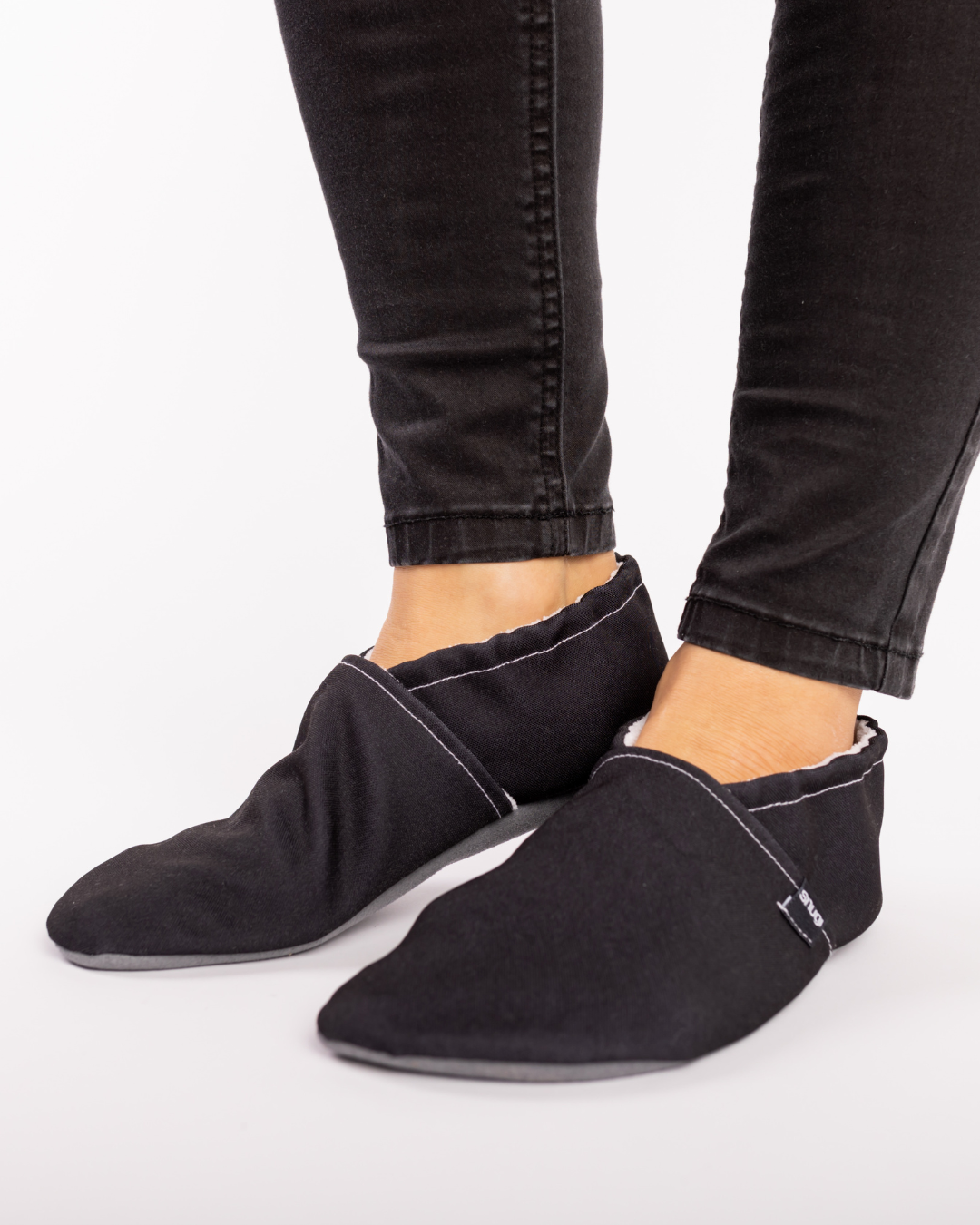Pantofole barefoot donna nere