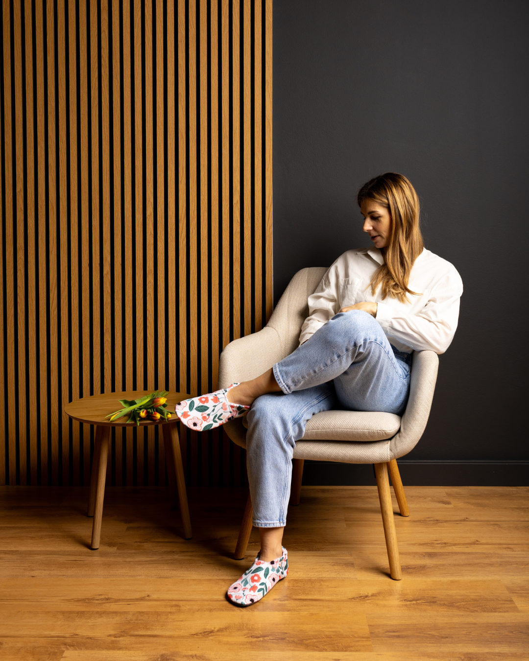 Scarpe barefoot donna Rose rosse