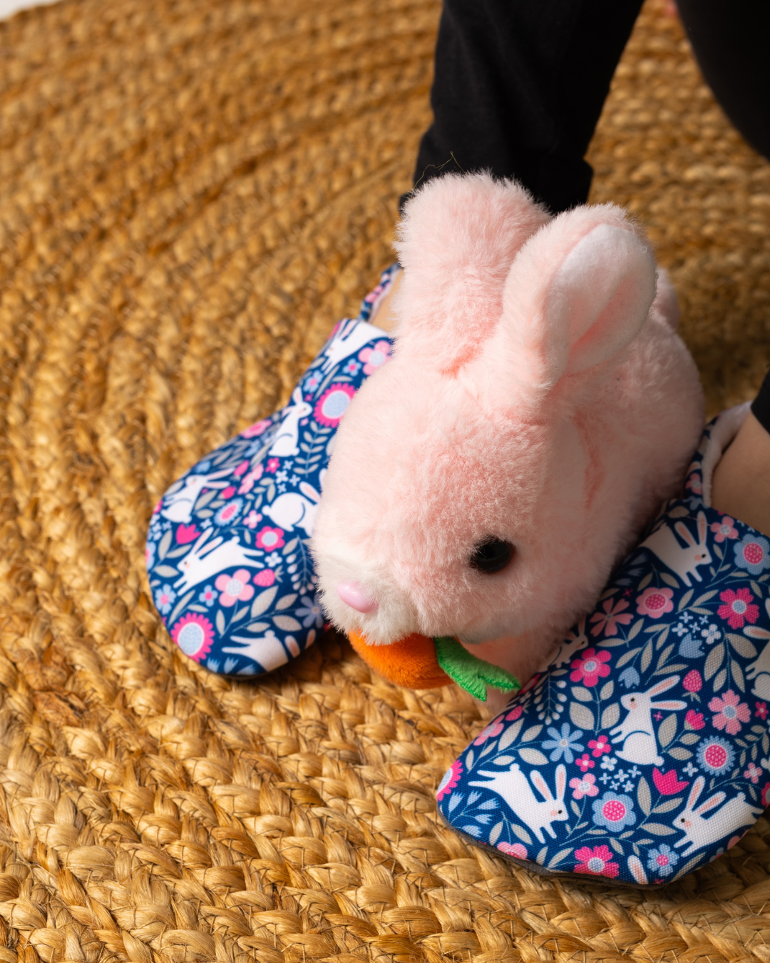 Scarpe barefoot Coniglio in fiore